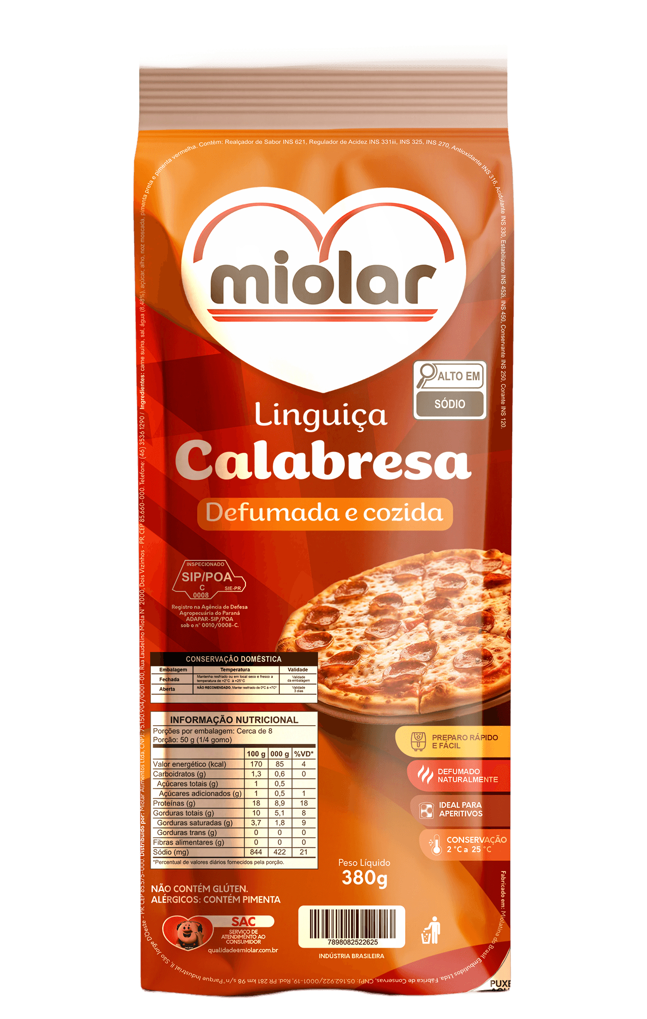 Linguiça Calabresa