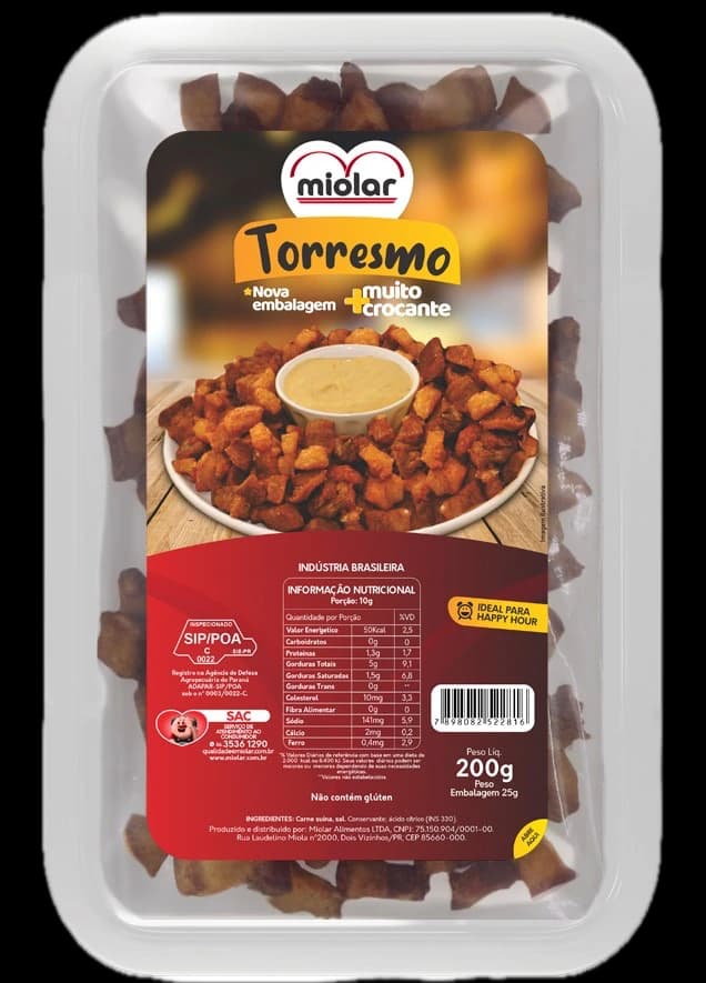 Torresmo 200g