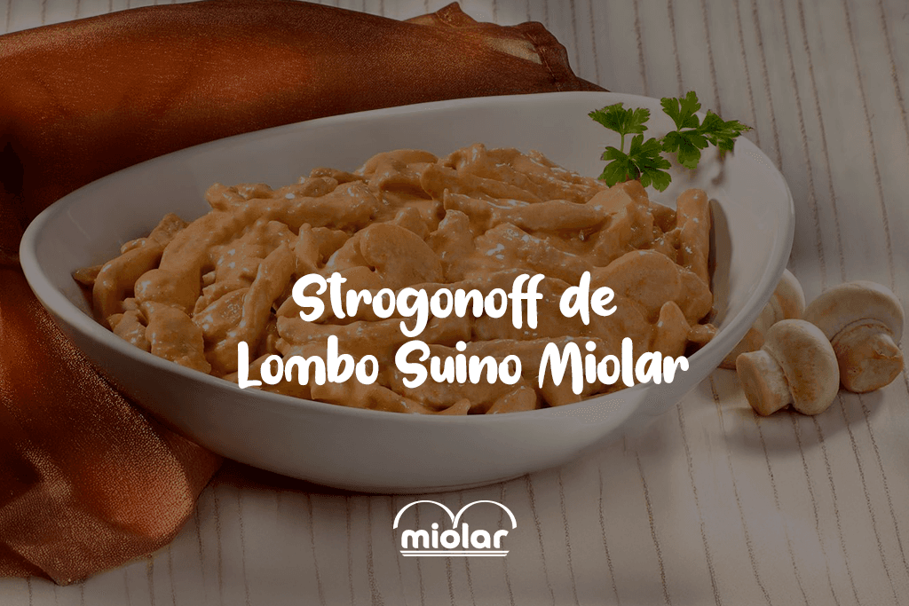 Strogonoff de Lombo Suíno Miolar